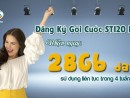Gói cước ST120 Viettel