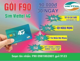 Gói cước F90 Viettel