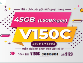 Gói cước V150C Viettel