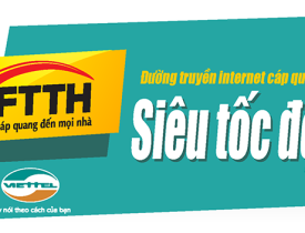 Gói cước Internet cáp quang Viettel tại tỉnh