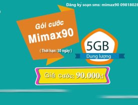 Gói cước MIMAX90 Viettel