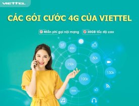 DANH SÁCH CÁC GÓI DATA TẶNG 50% LƯU LƯỢNG