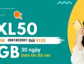 Gói cước XL50 Viettel