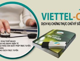 Bảng giá chữ ký số Viettel