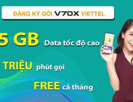 Gói cước V70X Viettel